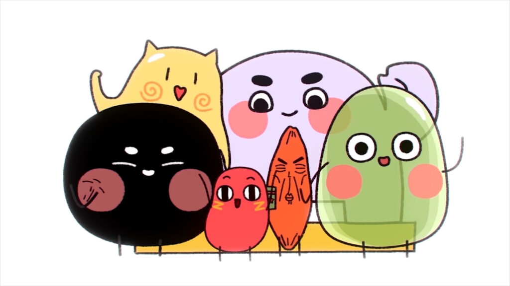 ショートアニメ ミニ豆ちゃん がfodプレミアムにて独占配信決定 チームジョイ株式会社